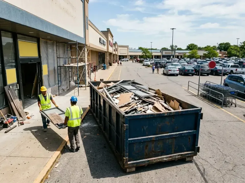retail-store-renovation-debris-003 — frequently asked questions, Roll-off Dumpster Rentals in Canyon Lake, TX